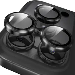 GENERICO - Protector de Camara Para iPhone 17 Pro - Negro