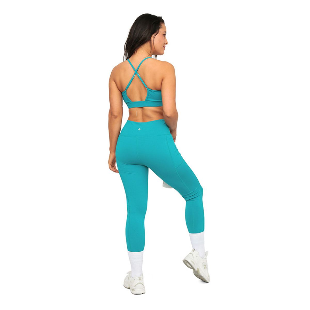 H2O WEAR - Legging Mujer Clasica Con Bolsillos H2O Wear Turquesa
