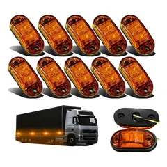 GENERICO - Focos Luces Laterales Posición Trochas Universal Led 12v 24v