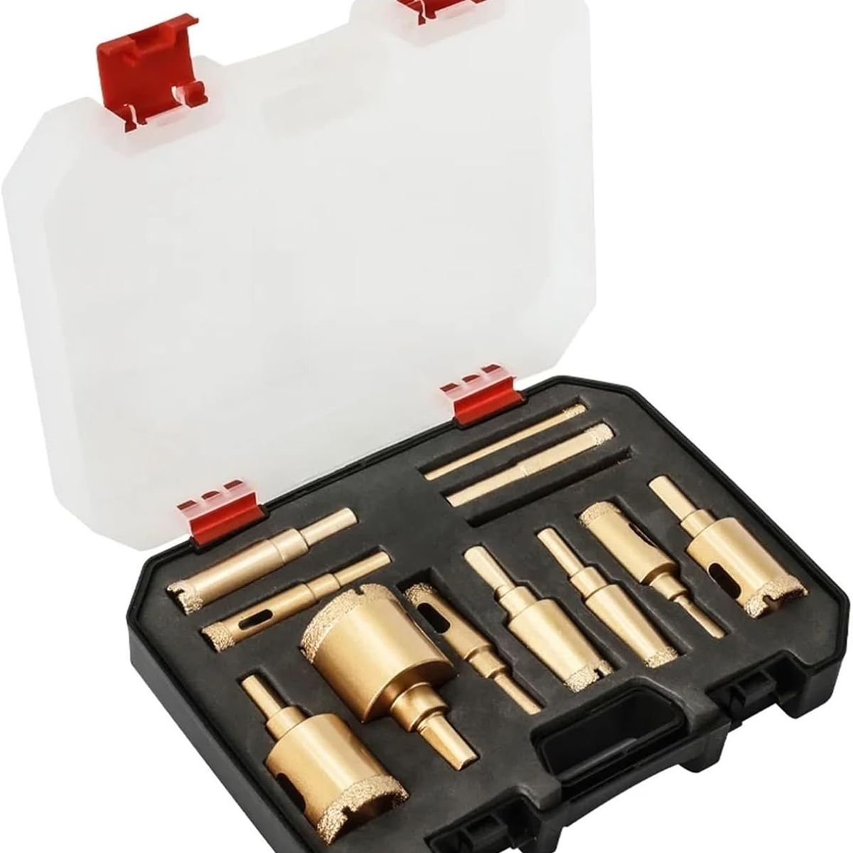 ATURE - 12pcs Brocas Ceramica Porcelanato Diamantada 6mm A 35mm