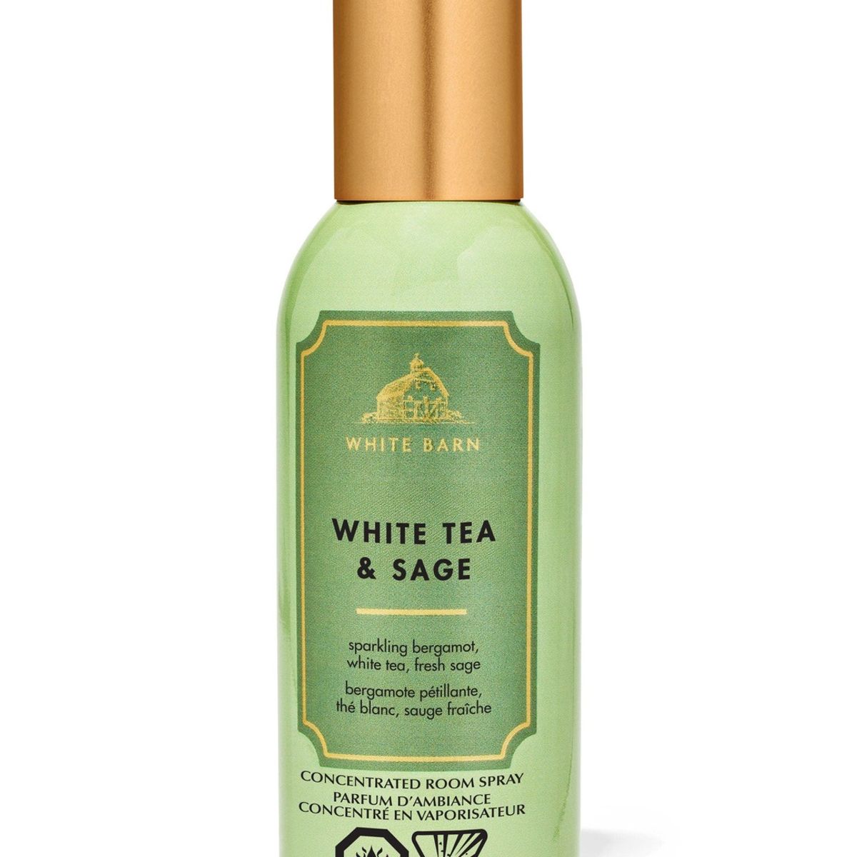 BATH & BODY WORKS - Aromatizante en Spray Bath and Body Works White Tea & Sage