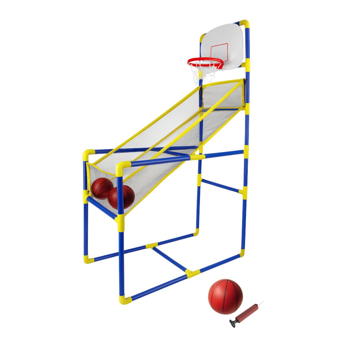 GENERICO - Juego De Baloncesto Infantil Con Canasta Inflador y Pelota