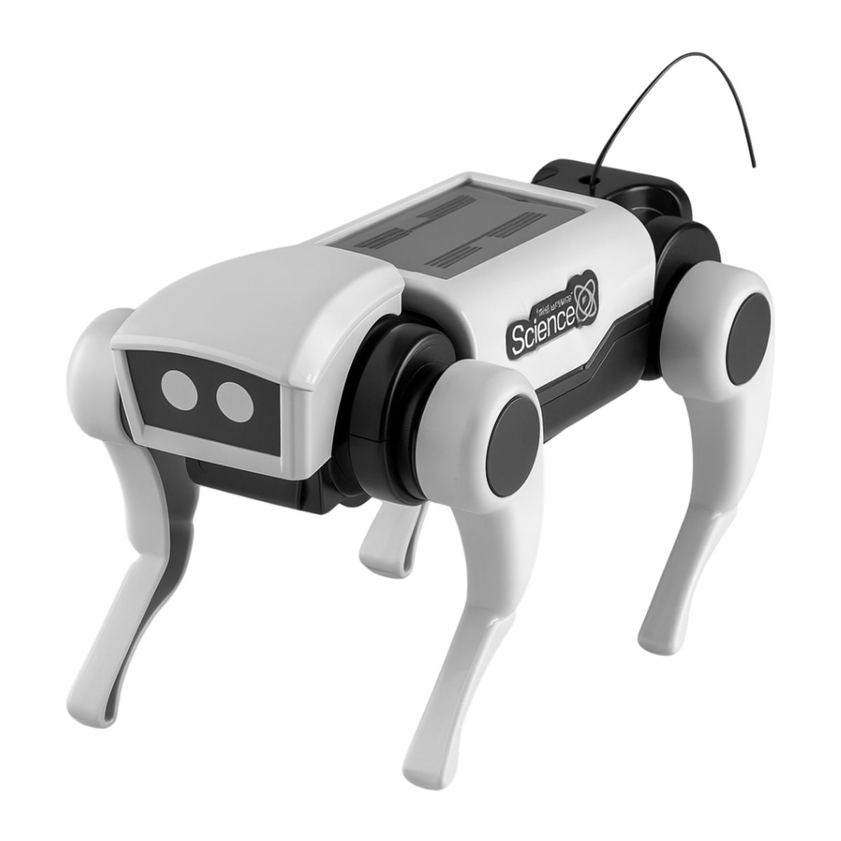 FLIPEREX - Kit 2 Arma Tu Primer Perro Robot RC a Control Remoto Juguete