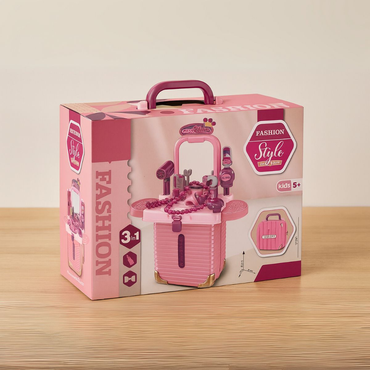 GENERICO - Set Maleta Tocador De Belleza Infantil Con Maquillaje Juguete