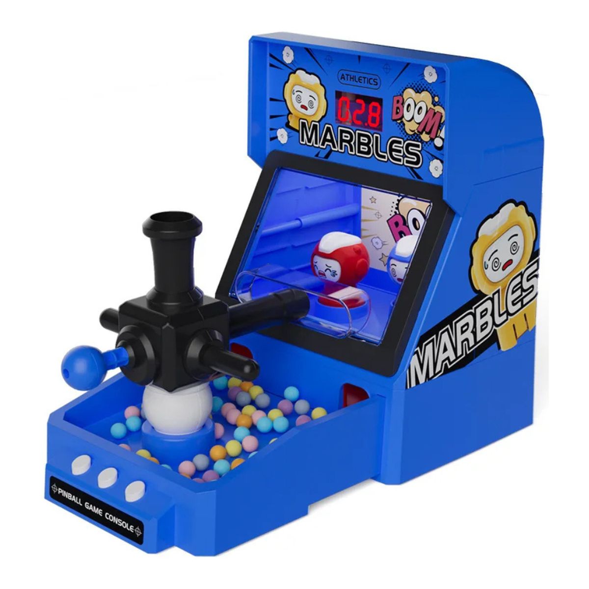 FLIPEREX - Juguete Maquina Pinball De Mesa Infantil Con Pelotitas Juego