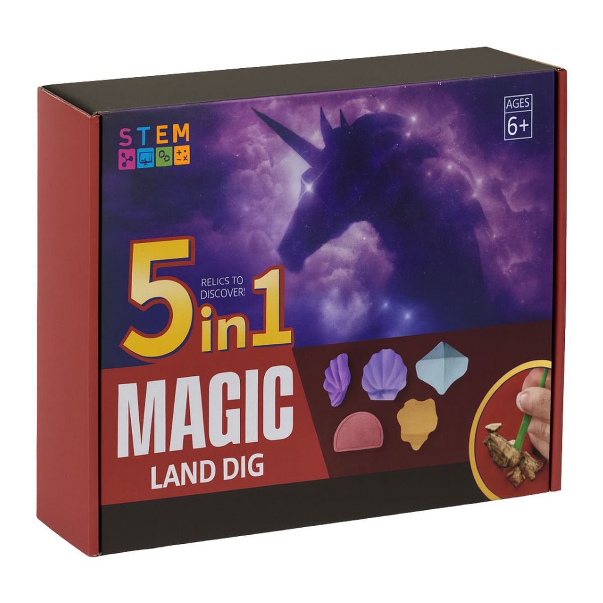 FLIPEREX - Kit De Excavación Magic 5 En 1 Juguete Educativo Infantil