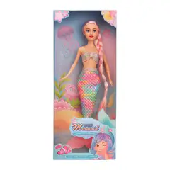 FLIPEREX - Muñeca Sirena Lovely Con Vestido De Lentejuelas Juguete