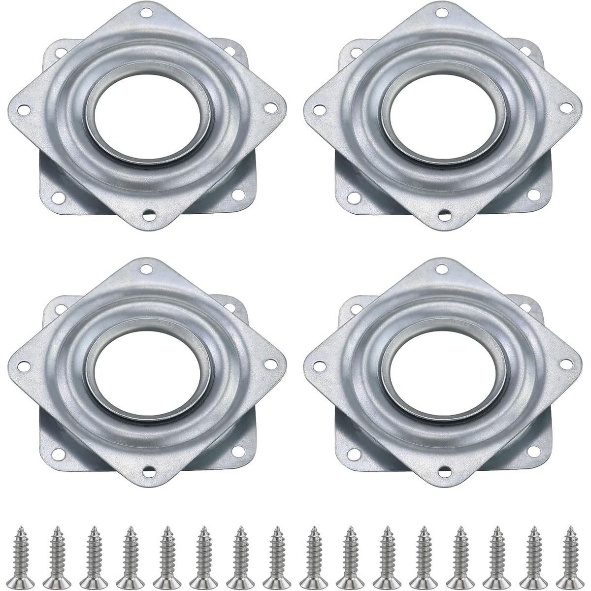 ATURE - Conjunto De 4 Base De Mueble Platos Giratorios 71*71*8mm