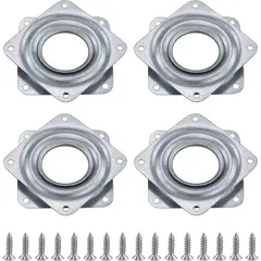 ATURE - Conjunto De 4 Base De Mueble Platos Giratorios 71*71*8mm