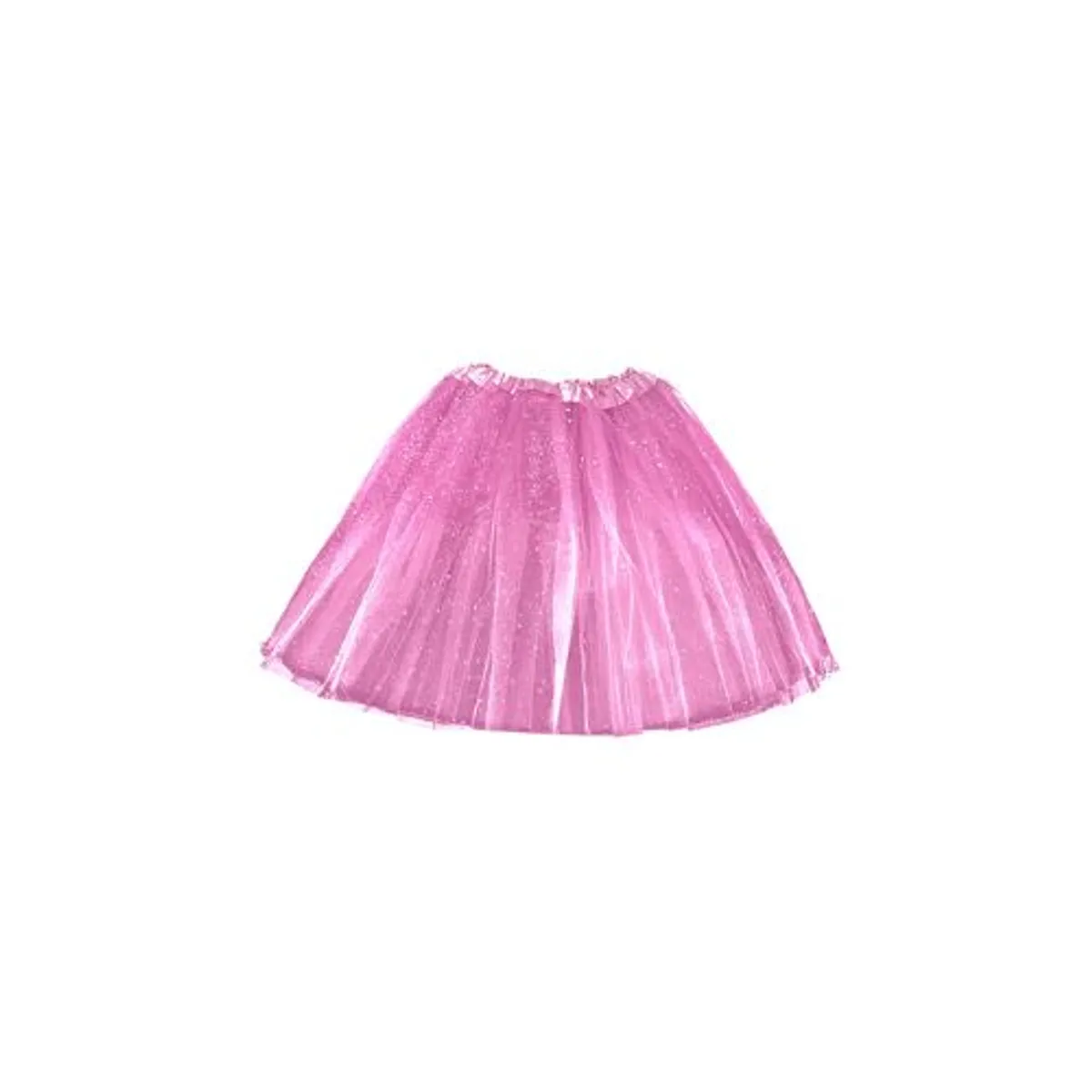 GENERICO - Falda Ballerina Adulto Escarcha Rosado 40Cm X 1 Unidad
