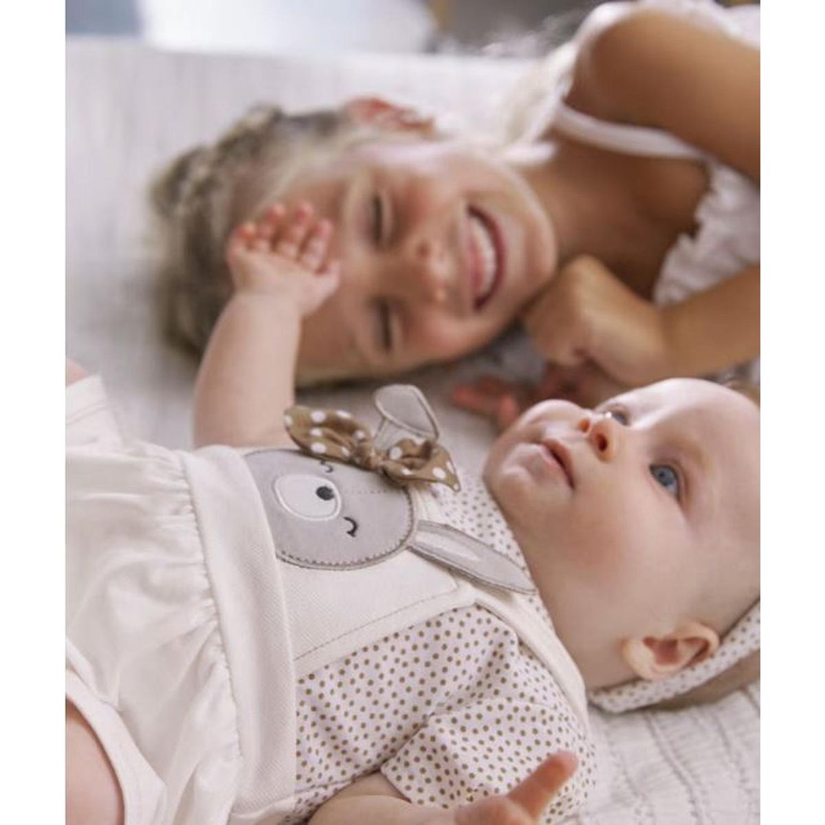 MAYORAL - enterito peto simulado con diadema recién nacida