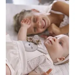 MAYORAL - Enterito peto simulado con diadema recién nacida