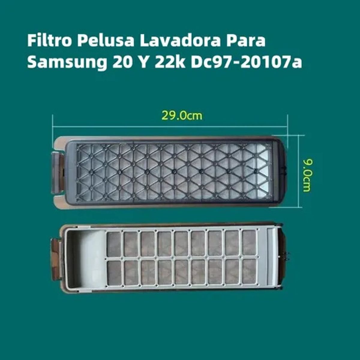 KUANGYE - Filtro Lavadora Compatible Con Samsung 20 Y 24k