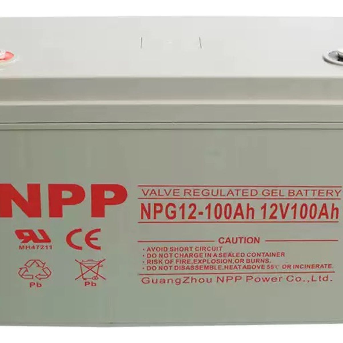 QUICK - Batería de gel de tipo válvula controlada NPG12-100Ah