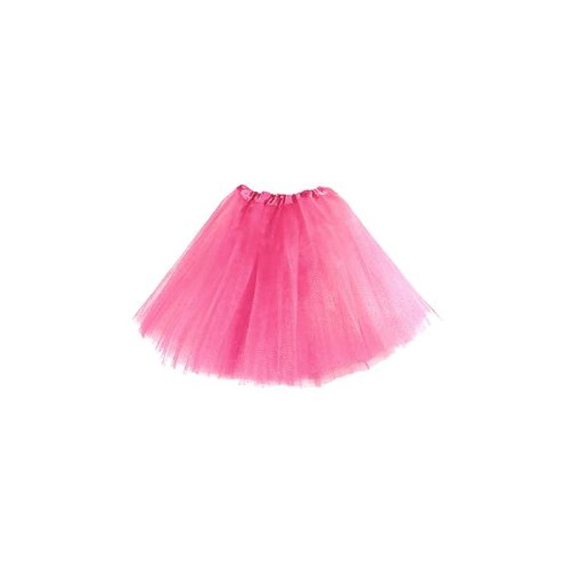 GENERICO - Falda Ballerina Adulto Liso Rosado X 1 Unidad