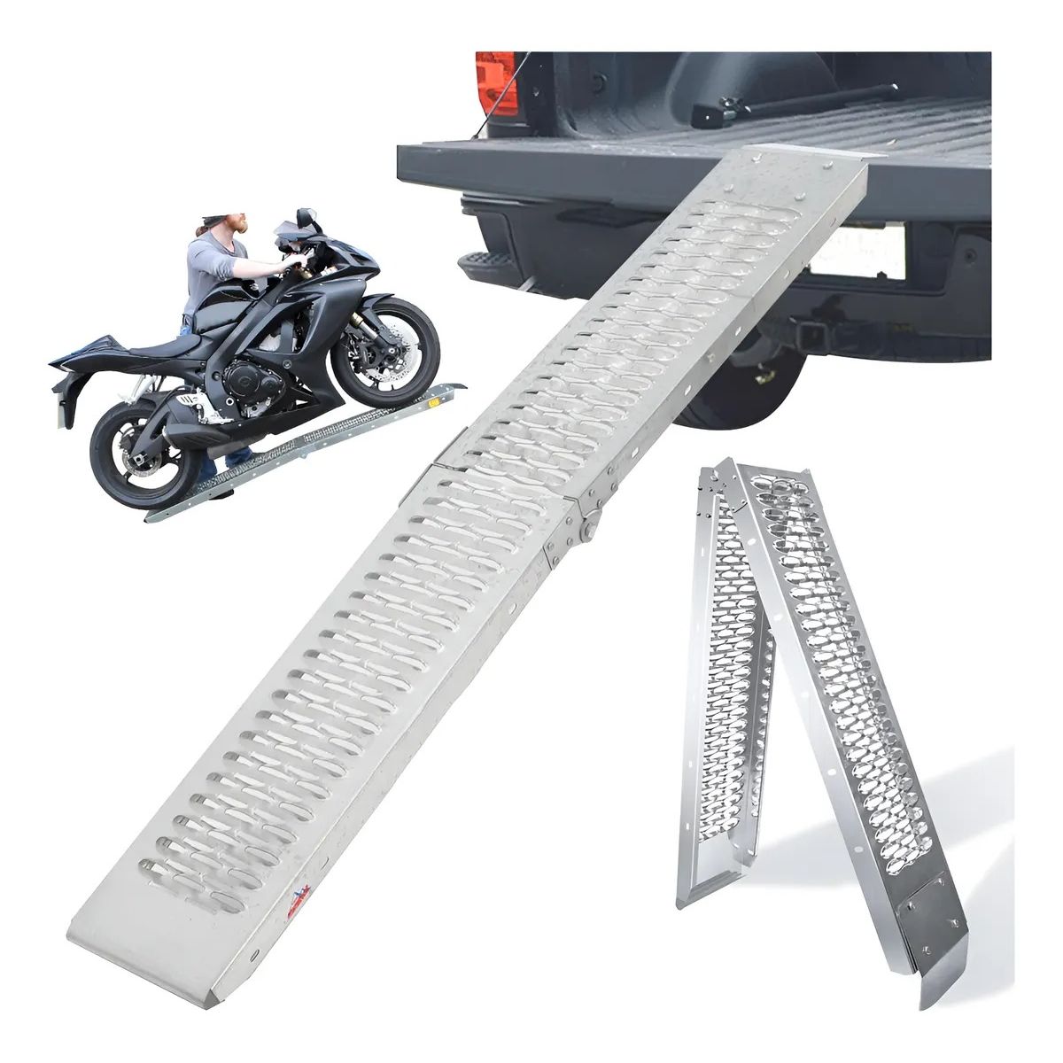 GENERICO - Rampa Moto Aluminio RACING 350 KILOS.