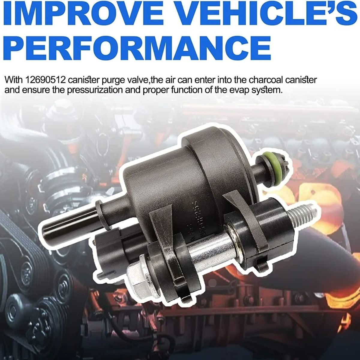 GENERICO - Válvula Canister Purga Para Chevrolet Onix Prisma 0280142502