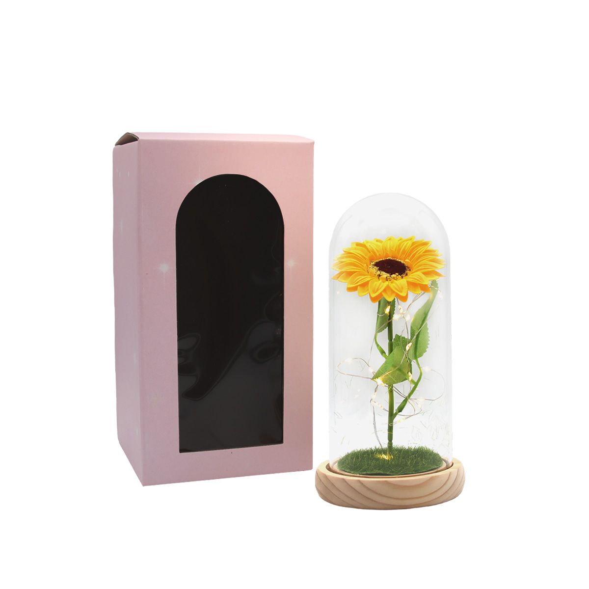 KINDA NICE - Girasol Eterna Girasol Artificial Para Decorar Regalos