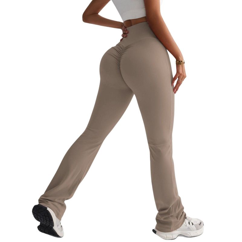 SUKHA - Calzas push up tiro alto recta Sukha Cafe Claro