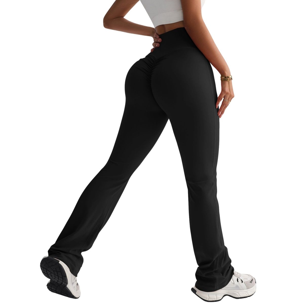 SUKHA - Calzas push up tiro alto recta Sukha Negro