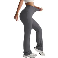 SUKHA - Calzas push up tiro alto recta Gris Oscuro