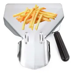 GENERICO - Pala De Acero Inoxidable Para Papas Fritas Con Una Asa