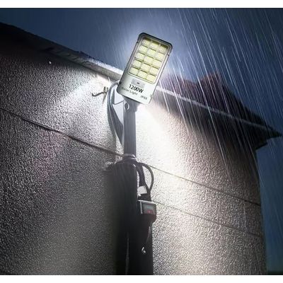 Imagen 2 del producto Foco Led Solar Exterior 1200w Soporte Potente Iluminación