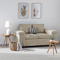 Sofá 2 cuerpos Sicilia Tela