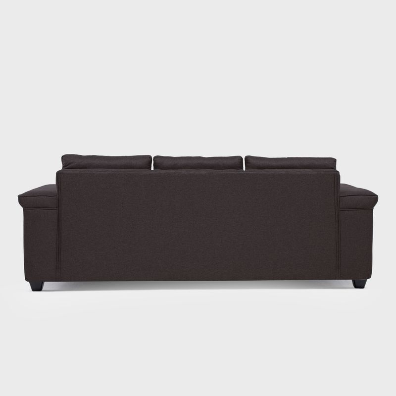MUEBLES COTTONI - Sofá 3 cuerpos Sicilia Tela