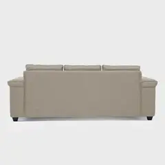 MUEBLES COTTONI - Sofá 3 cuerpos Sicilia Tela
