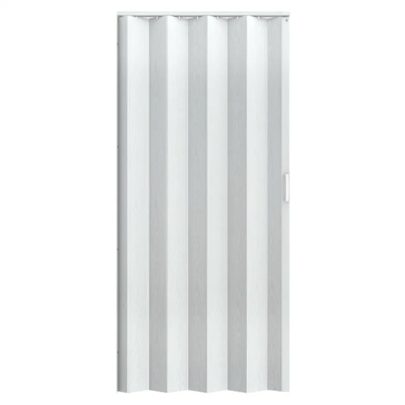 HOGGAN - Puerta plegable jupiter 90x200 cm blanco veteado