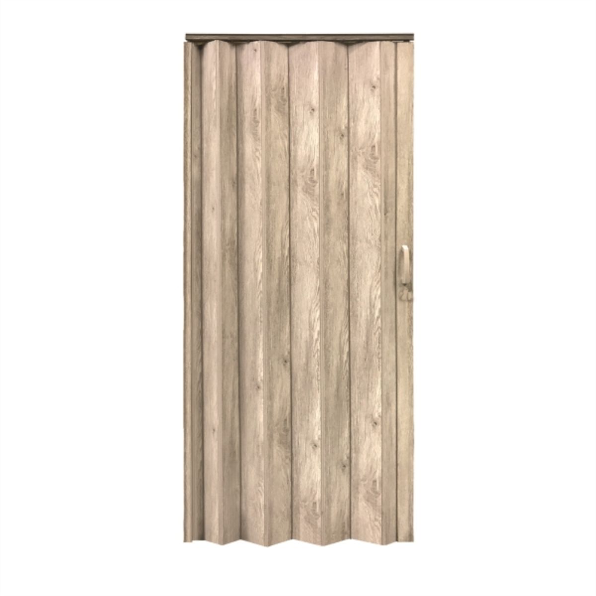 Puerta plegable neptuno 90x200cm avellana laminado, marca HOGGAN - Foto Principal