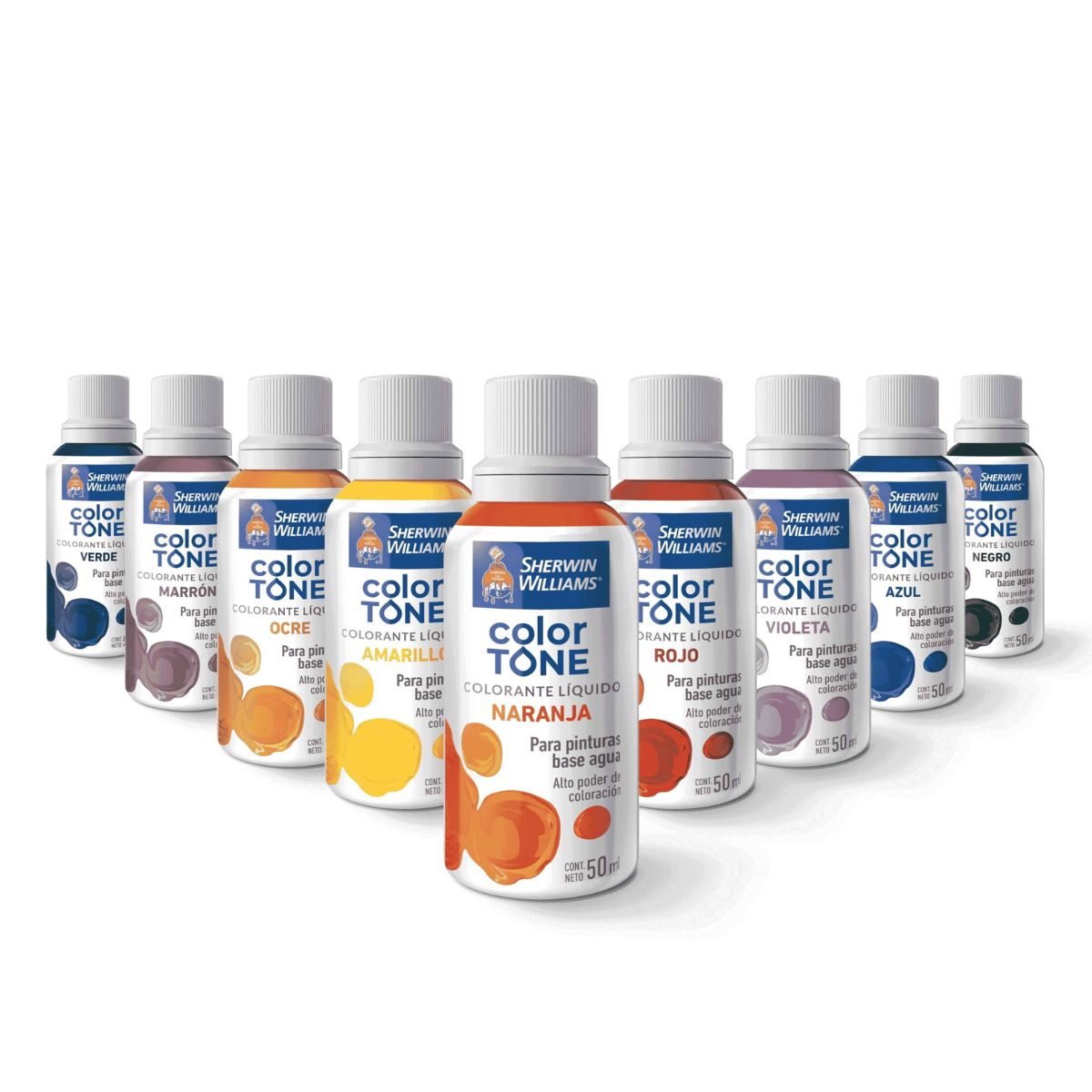 SHERWIN WILLIAMS - Tinte Líquido Color Rojo Sherwin Williams 50ml Para Pintura