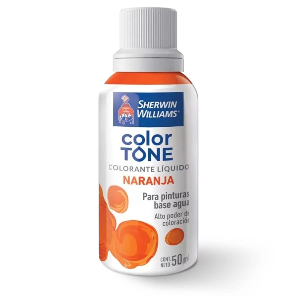 SHERWIN WILLIAMS - Tinte Líquido Color Naranja Sherwin Williams 50ml Para Pintura
