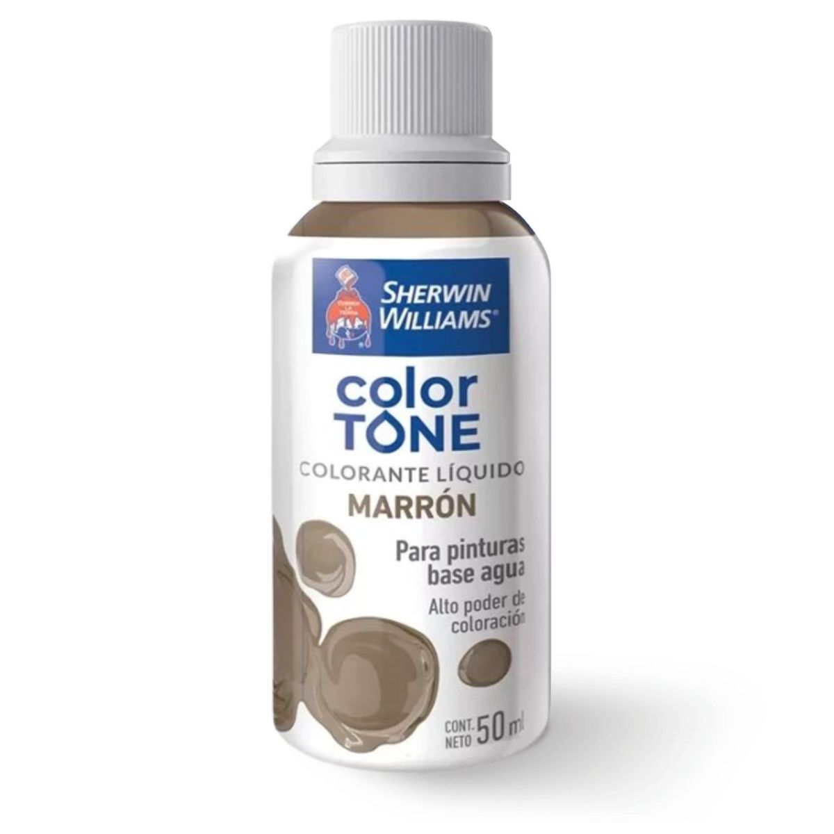 SHERWIN WILLIAMS - Tinte Líquido Color Marron Sherwin Williams 50ml Para Pintura