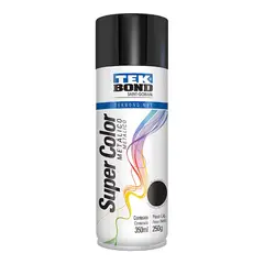 TEKBOND - PINTURA EN SPRAY METALIZADA NEGRO 350ML 250G