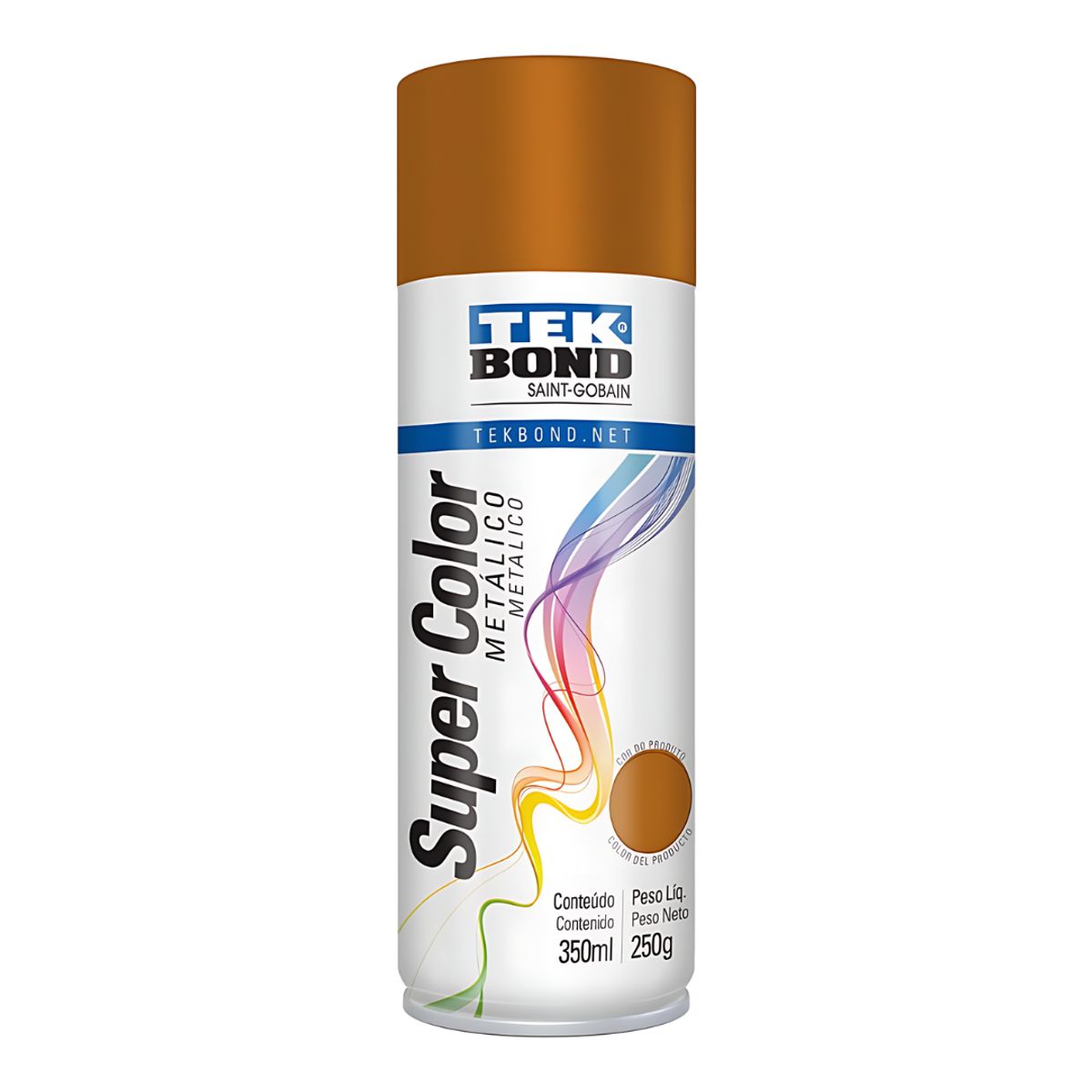 TEKBOND - PINTURA EN SPRAY METALIZADA COBRE 350ML 250G TEKBOND
