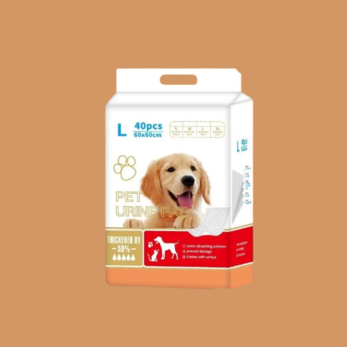 GENERICO - Pañales Sabanas Para Mascota Perro Gato L