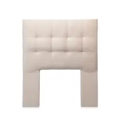 GENERICO - Respaldo 1 Plaza Felpa Beige Cp Alice