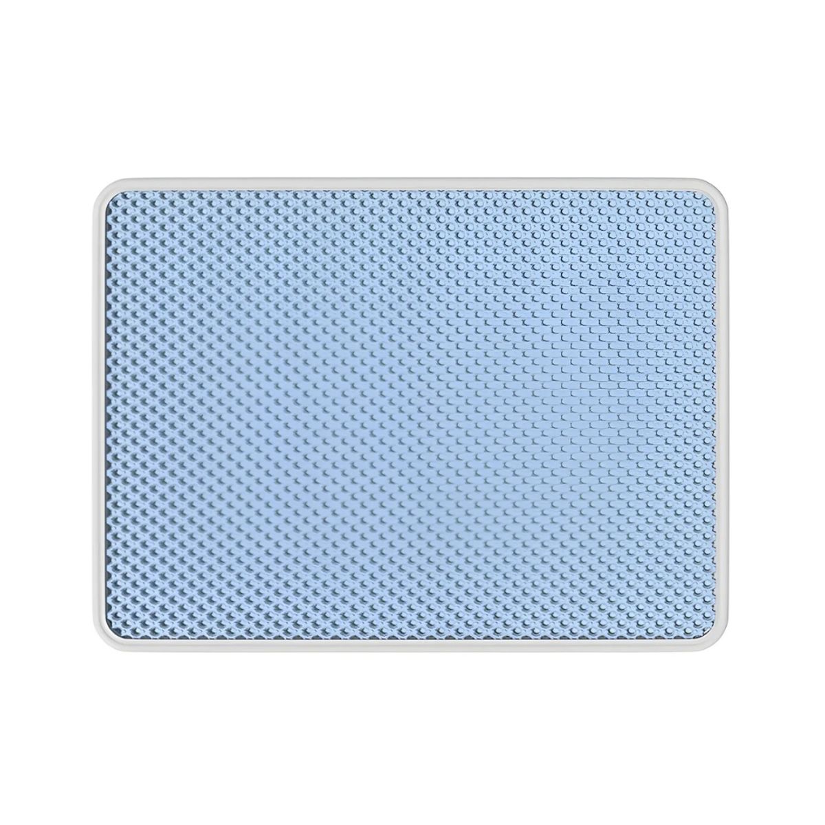 GENERICO - Alfombra Doble Para Arenero Gatos Talla S Azul