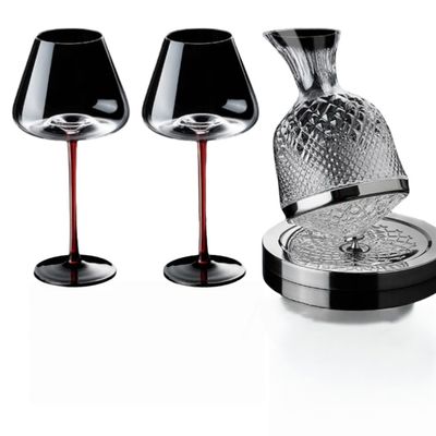 Imagen 2 del producto Kit Juego Decantador Vino De Giratorio+2 Copas Para Regalo
