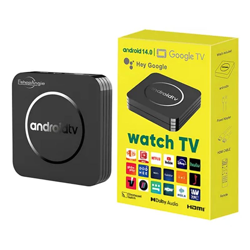 OFERTABKN - Tv Box Android Google Tv Con Magis Tv Incorporado