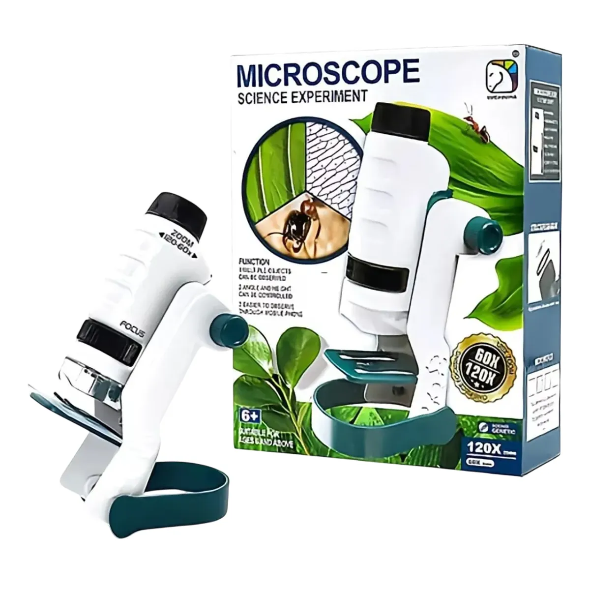 GENERICO - Microscópico Educacional Portátil Para Niños