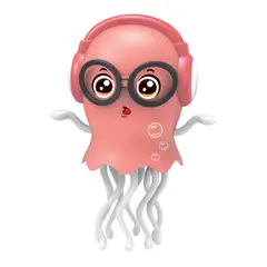 FLIPEREX - Juguete Pulpo Bailarin Interactivo Musical Con Luces - Rosa