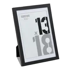 VGO - MARCO PLASTICO NEGRO CON PASPARTU 30x40 SIN PASPARTU 40x50