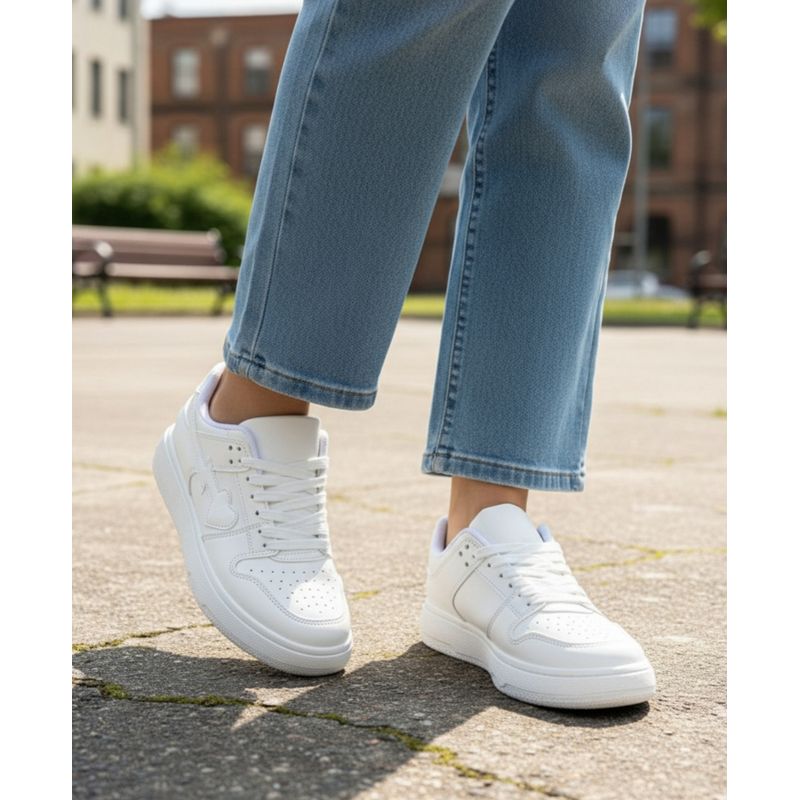SNOOPY - Zapatillas Blancas Mujer  Casuales  M369