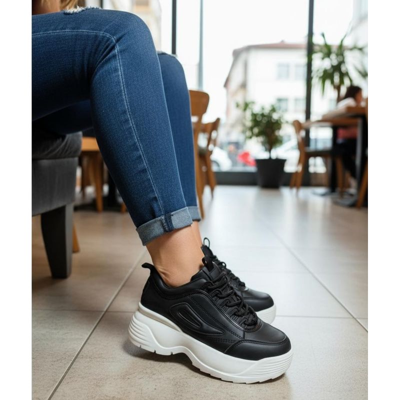 SNOOPY - Zapatillas con plataforma casuales Mujer M318
