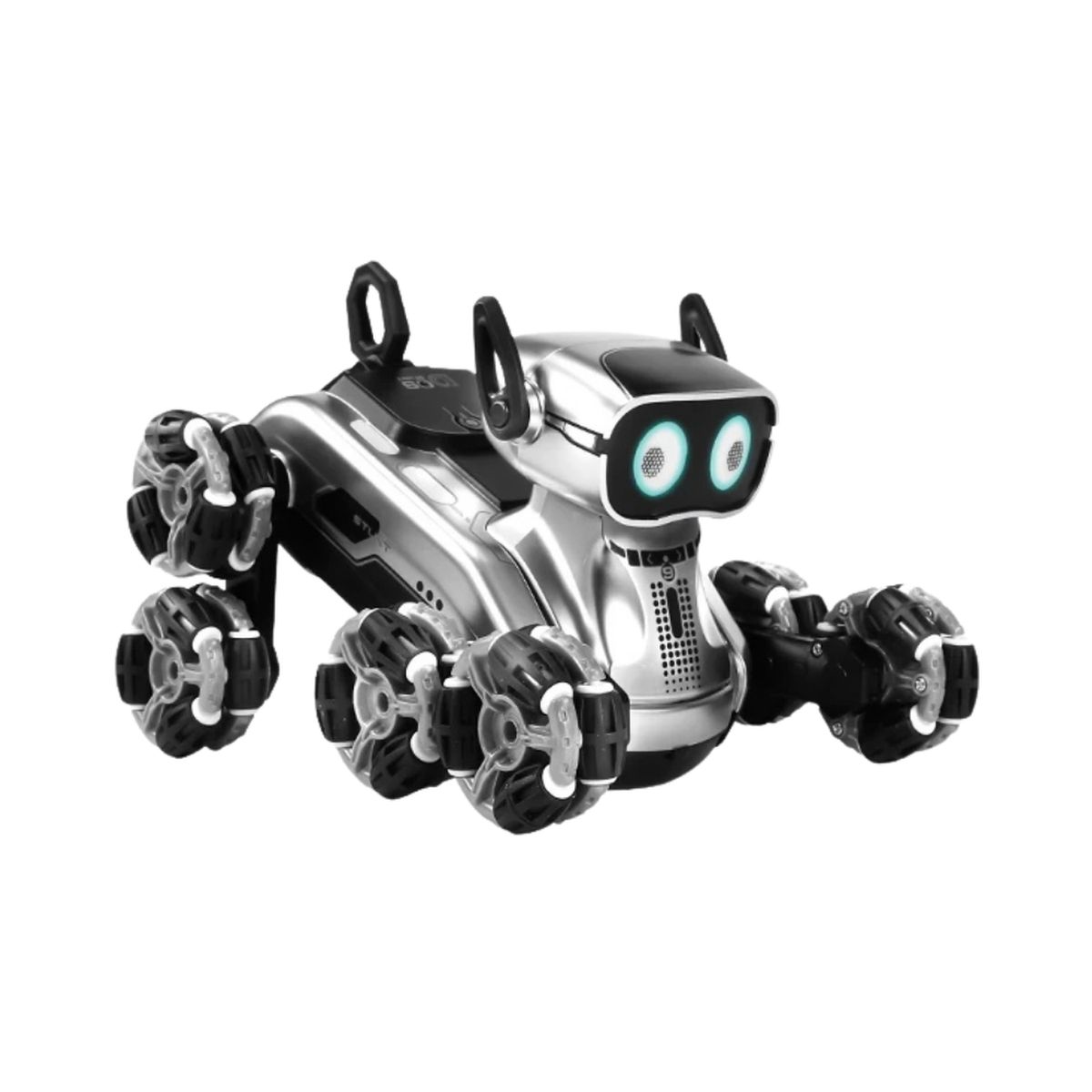 GENERICO - Perro Robot a Control Remoto RC Juguete Con Luces Y Sonido - Plateado