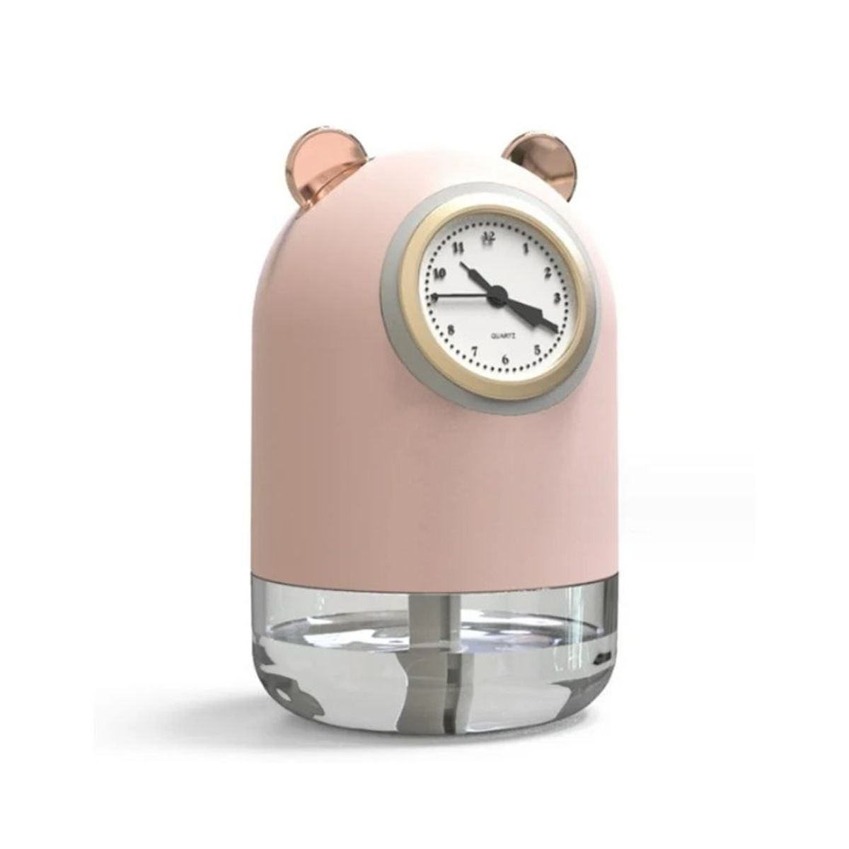 GENERICO - Mini Humificador Con Luz LED 300 Ml Rosado