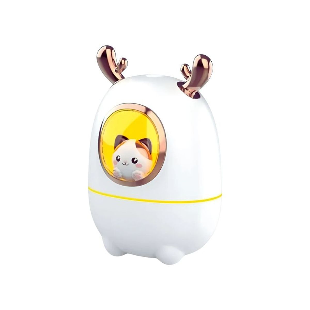 GENERICO - Difusor De Aromas Mini Humificador Hogar Blanco